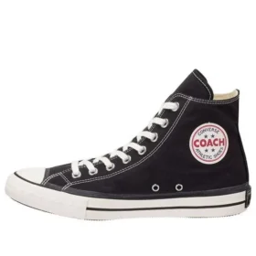 Addict Coach Canvas Hi « Black White »