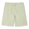 ALLER À Short en molleton à coupe standard avec motif étoile et chevrons brodés, tailles asiatiques « Vert »