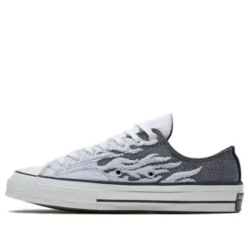 Archive Flames Chuck 1970s Low Top « Black Grey »