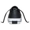 Baskets basses en cuir unisexes One Star Noir/Blanc