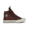 Baskets Chuck 70 en cuir et daim « Charcoal »