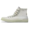Baskets Chuck 70 HI en toile translucide « Egret »