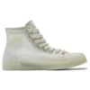 Baskets Chuck 70 HI en toile translucide « Egret »