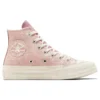 Baskets Chuck Taylor 70s Hi Logo Patch « Rose »