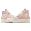 Baskets Chuck Taylor 70s Hi Logo Patch « Rose »