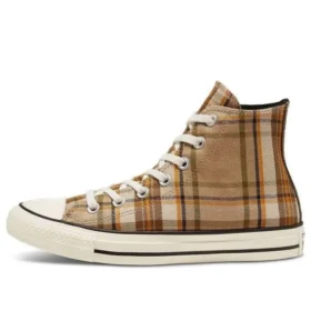 Baskets Chuck Taylor All Star à carreaux kaki