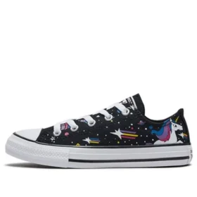 Baskets Chuck Taylor All Star Rainbow Unicorn Black « Black »