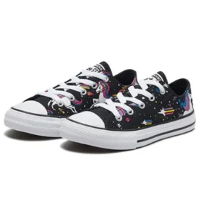 Baskets Chuck Taylor All Star Rainbow Unicorn Black « Black »