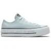 Baskets Chuck Taylor All Star Renew en toile à semelle épaisse bleu clair « Blue White »