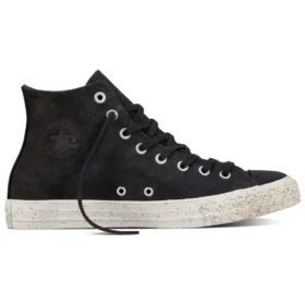 Baskets montantes en cuir Chuck Taylor All Star « Black »