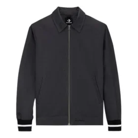 Blouson aviateur à fermeture éclair intégrale, tailles asiatiques « Noir »