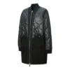 Bomber long réversible, tailles asiatiques « Black »