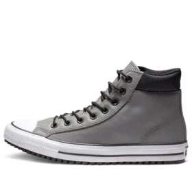 Bottes montantes Chuck Taylor All Star en cuir PC, gris « Gray White »
