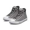 Bottes montantes Chuck Taylor All Star en cuir PC, gris « Gray White »
