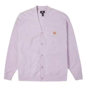 Cardigan à chevrons, tailles asiatiques « Violet »