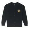 Cardigan Radiating Love, tailles asiatiques, « Noir »