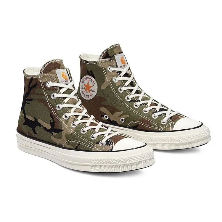 Carhartt WIP x Chuck 70 High « Camo » Carhartt WIP x Chuck 70 High « Camo »