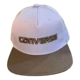 Casquette Trucker Logo « Blanc-Marron »