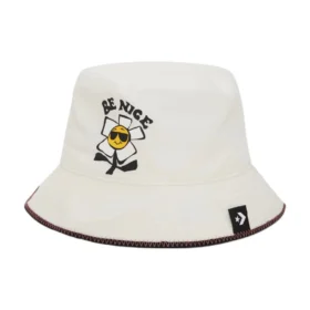 Chapeau bob en chambray Be Nice « Egret »