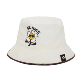 Chapeau bob en chambray Be Nice « Egret »
