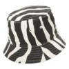 Chapeau bob réversible Zebra « Black »