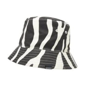 Chapeau bob réversible Zebra « Black »