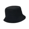 Chapeau bucket à grand logo à carreaux « Black »