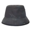 Chapeau de paille délavé « Noir »