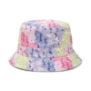 Chapeau réversible IWD « Bleu Violet Rose Jaune »