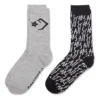 Chaussettes Chuck Taylor All Star Crew « Noir Gris »