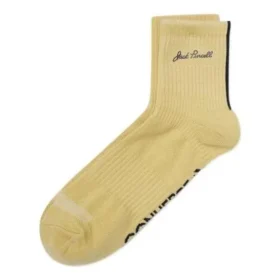 Chaussettes courtes Jack Purcell Logo (deux paires) « Yellow »