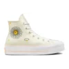 Chaussures Chuck Taylor All Star Lift HI « Floral Embroidery »