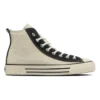 Chaussures Chuck Taylor All Star US RIBBED HI « Cream White Black »