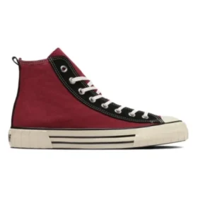 Chaussures Chuck Taylor All Star US RIBBED HI « Rouge Noir »