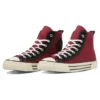 Chaussures Chuck Taylor All Star US RIBBED HI « Rouge Noir »