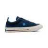 Chaussures de skate casual basses One Star antidérapantes et résistantes à l&rsquo;usure, bleu