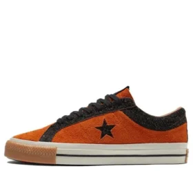 Chaussures de skate décontractées One Star Retro Orange Série Nouvel An Unisexe