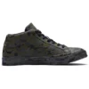 Chaussures de skate unisexes One Star Retro Mid Tops, vert camouflage