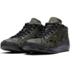 Chaussures de skate unisexes One Star Retro Mid Tops, vert camouflage