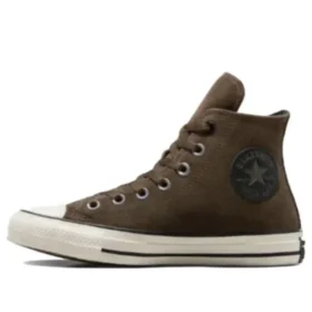 Chaussures en cuir Chuck Taylor All Star « Marron »