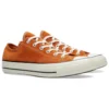 Chaussures en toile basses et élégantes Bitte Retro Turn Fur, couleur orange, style années 1970