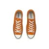Chaussures en toile basses et élégantes Bitte Retro Turn Fur, couleur orange, style années 1970