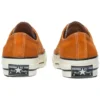 Chaussures en toile basses et élégantes Bitte Retro Turn Fur, couleur orange, style années 1970