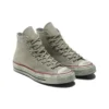 Chaussures en toile Chuck Taylor All Star 1970s Gris « Grey Red »