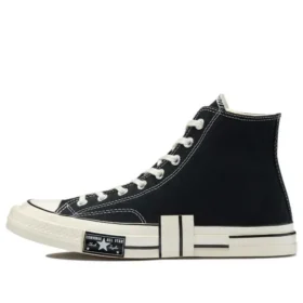 Chaussures en toile montantes Chuck Taylor All Star 1970s « Noir Blanc »