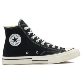 Chaussures en toile montantes Chuck Taylor All Star 1970s « Noir Blanc »