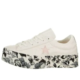 Chaussures en toile One Star Platform Ox Blanc/Noir/Rose