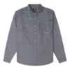 Chemise boutonnée Oxford, tailles asiatiques « Grey Blue »