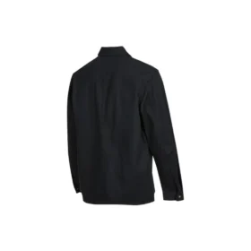Chemise cargo décontractée à manches longues Converse SS22 pour homme, noir d&rsquo;automne
