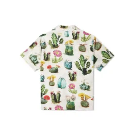 Chemise de vacances imprimée « Desert Sand Cactus Multi » (tailles asiatiques) Chemise de vacances imprimée « Desert Sand Cactus Multi » (tailles asiatiques)